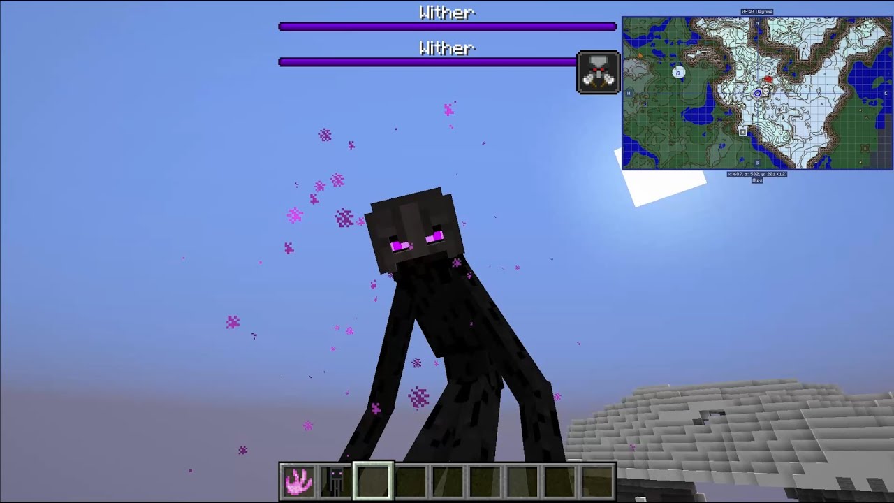 Minecraft The Powers of the Enderman - YouTube