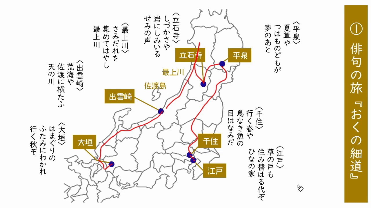 奥の細道の現代語訳 品詞分解 定期テスト対策 序文 平泉 立石寺 大垣