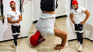 أسهل طريقة لتعلم حرك handstand push-ups