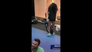 The moment Osaka withdrew for the AO 👀 #9WWOS #AusOpen