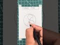 How to draw table fan with using circle #asmrdrawing #artscraft