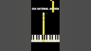 Thumbnail of The Star-Spangled Banner 🇺🇸 USA National Anthem 🇺🇸 EASY Beginner Piano Tutorial