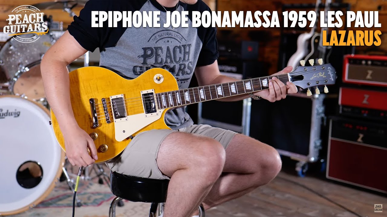 No TalkingJust Tones | Epiphone Joe Bonamassa 