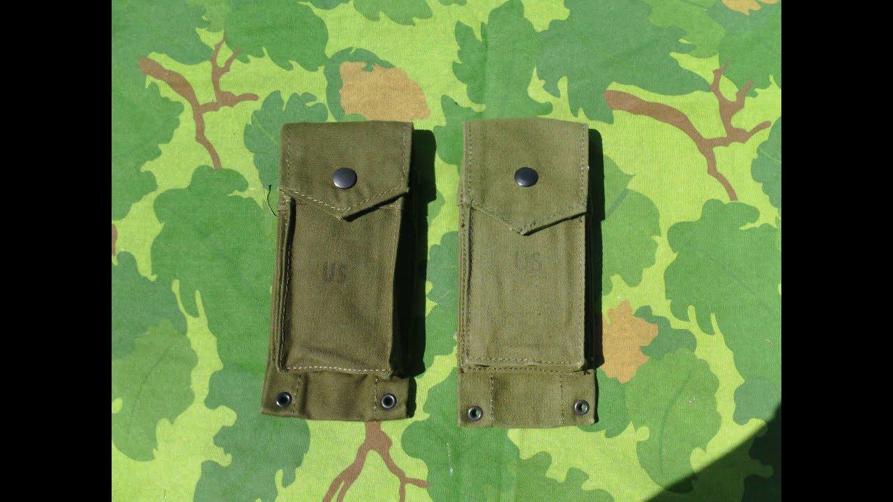 My review of both variants of the M1961 M14 USMC ammo pouches YouTube