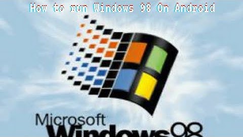 How to Run Windows 98 Second Edition on android using Bochs #limbopcemulator #pcemulator #pcgaming