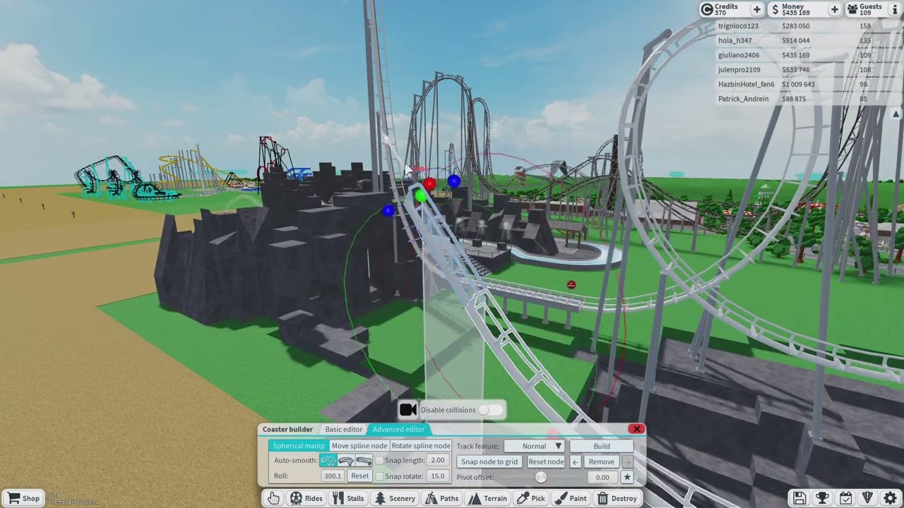 EEN BOOMERANG ACHTBAAN MAKEN in giul's funland afl 7