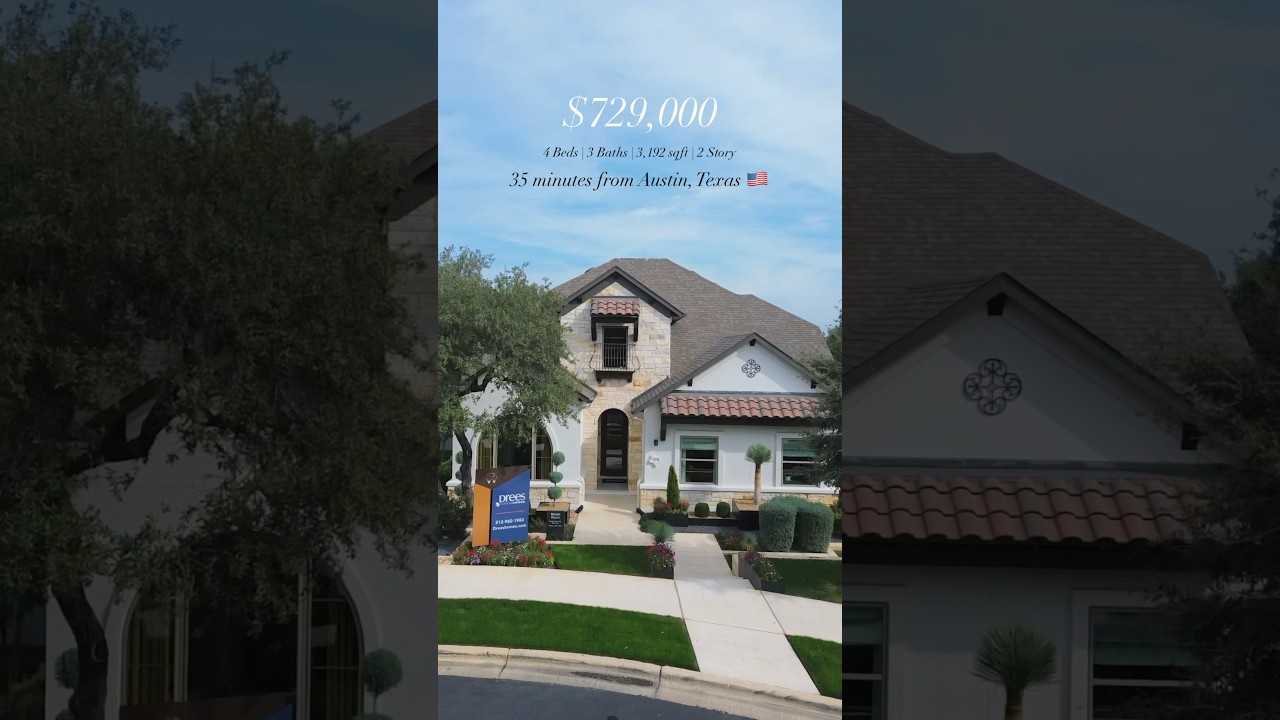 Luxury New Custom House Near Austin, Texas