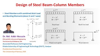 Design of Steel Beam-Column Member - Lecture-1 (AISC Interaction Equation)