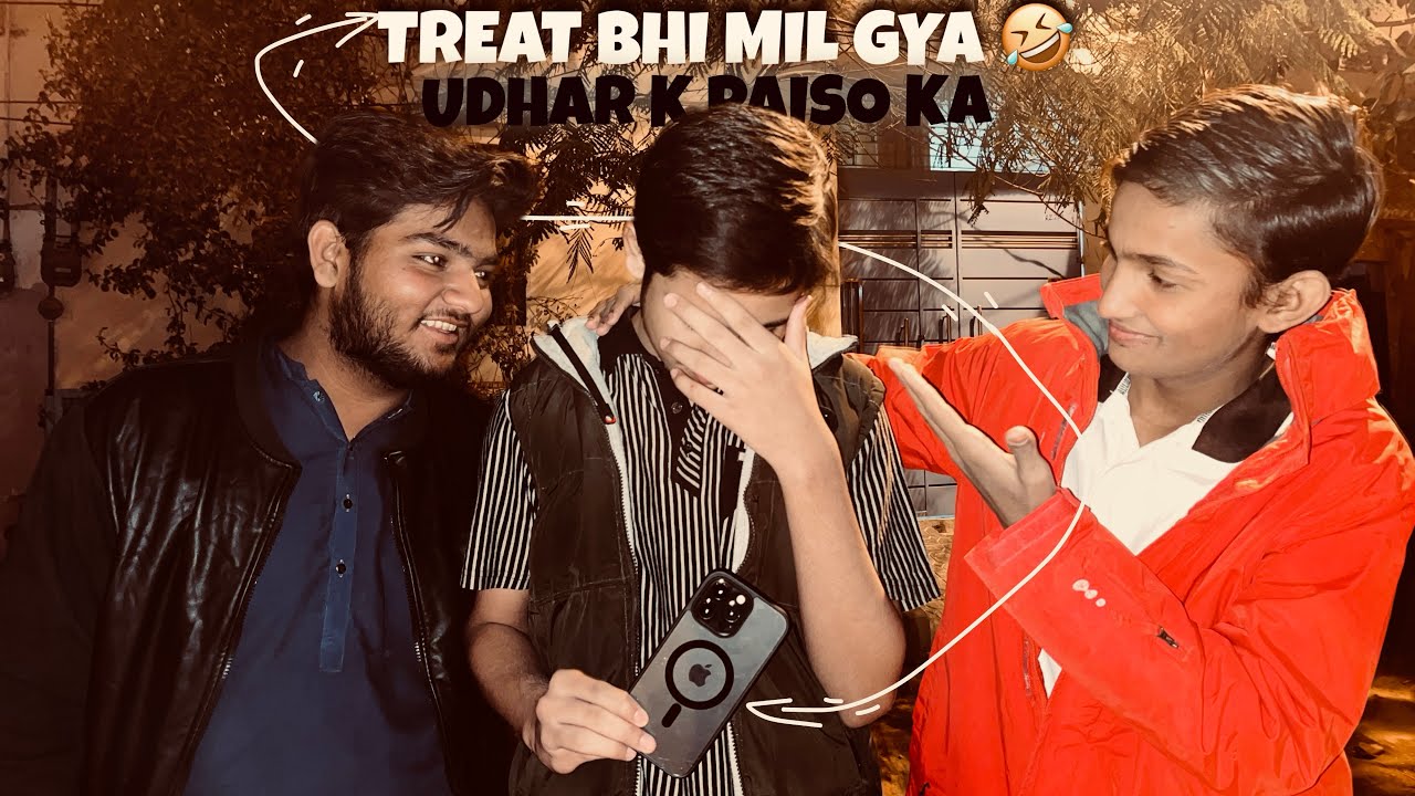 Finally treat bhi mil gya 😁, udhar k paiso ka treat 😀 | LIKE+SHBSCRIBE #share #vlog #like 