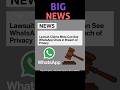 Can Meta Really Read Your WhatsApp Chats? | Privacy Lawsuit Explained