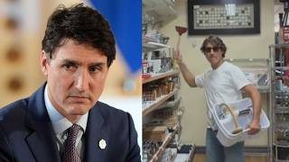 ‘Midlife crisis’: Justin Trudeau mocked for cringe dancing video