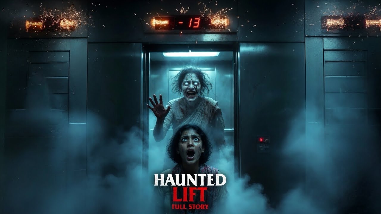 Haunted Lift 👁️ Elevator Horror Story | Real Ghost Encounter in Lift | Scary Story 