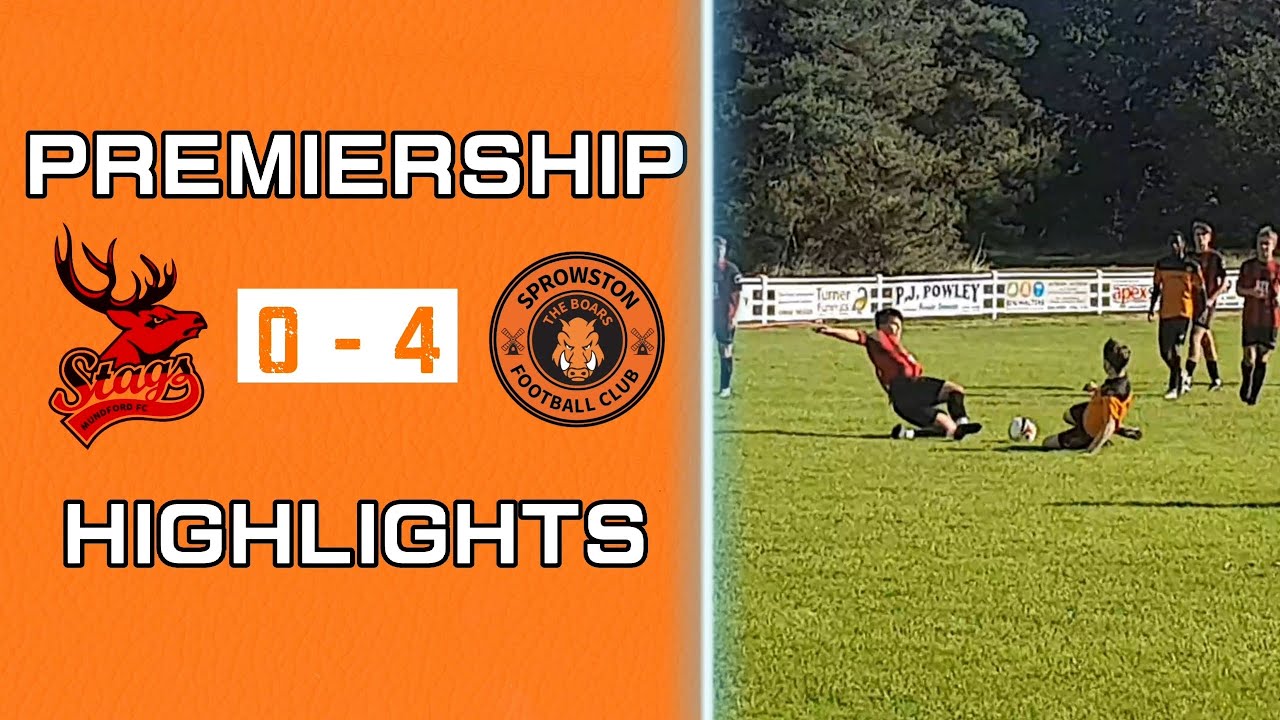 Mundford 0-4 Sprowston | Leo Double Ignites Visitors' Season | U18 Premiership Highlights