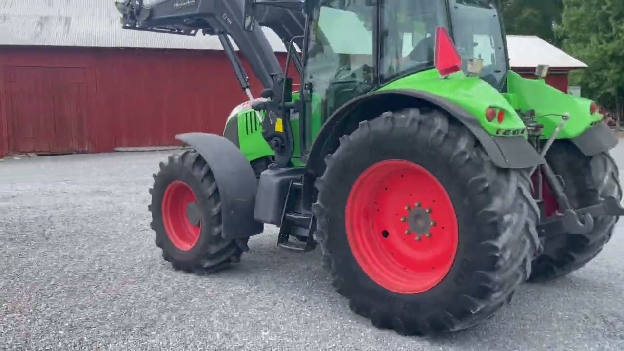 Traktor med lastare&frontlyft Claas Arion 640
