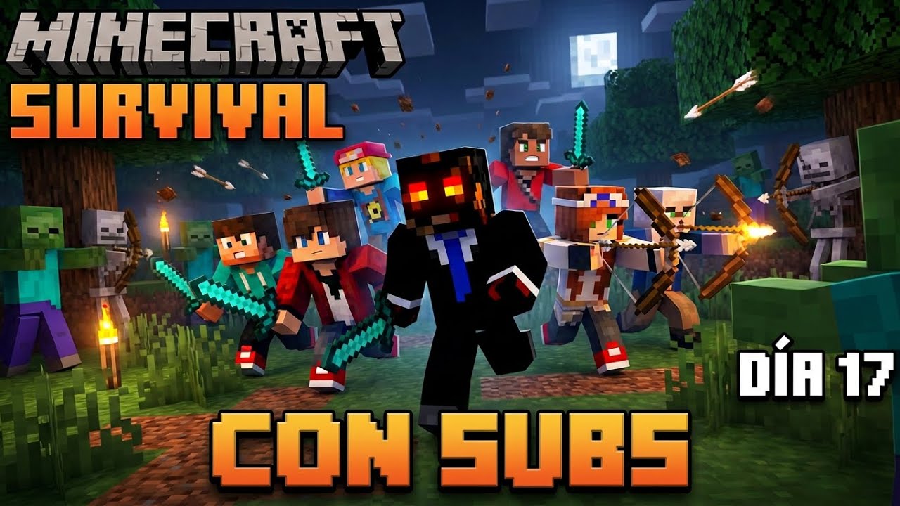 MINECRAFT BEDROCK con SUBS  | Día 17