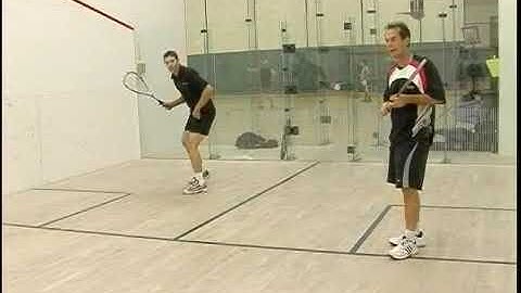 Squash Serve Returns: Where to Stand