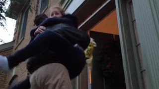 Airman Surprises Family With The Awesome Gift of Presence - Emotional Suprise 2016