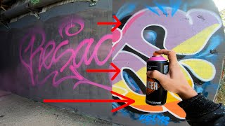 From Tag to Graffiti Piece Letters