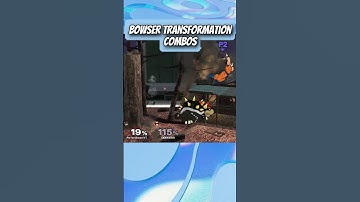Bowser Transformation Combo #bowser #ssbm #melee