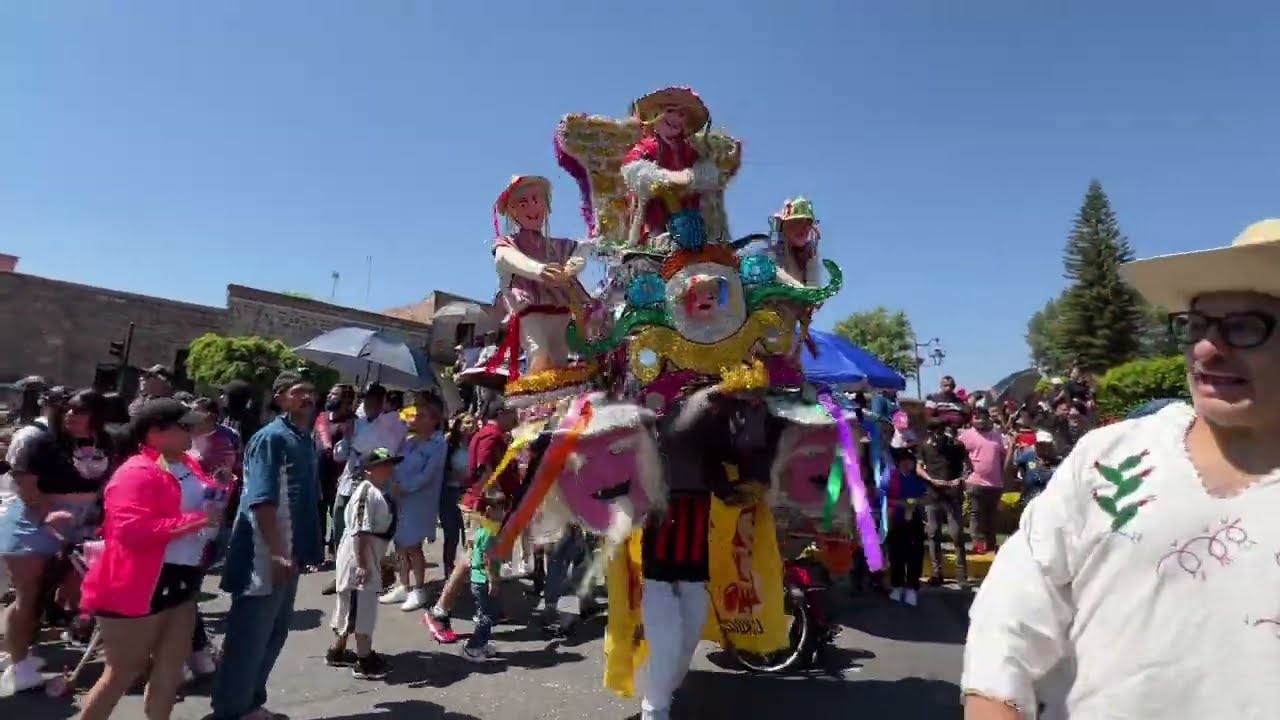 CARNAVAL 2025 “TORITOS DE PETATE” en MORELIA, MICHOACÁN México