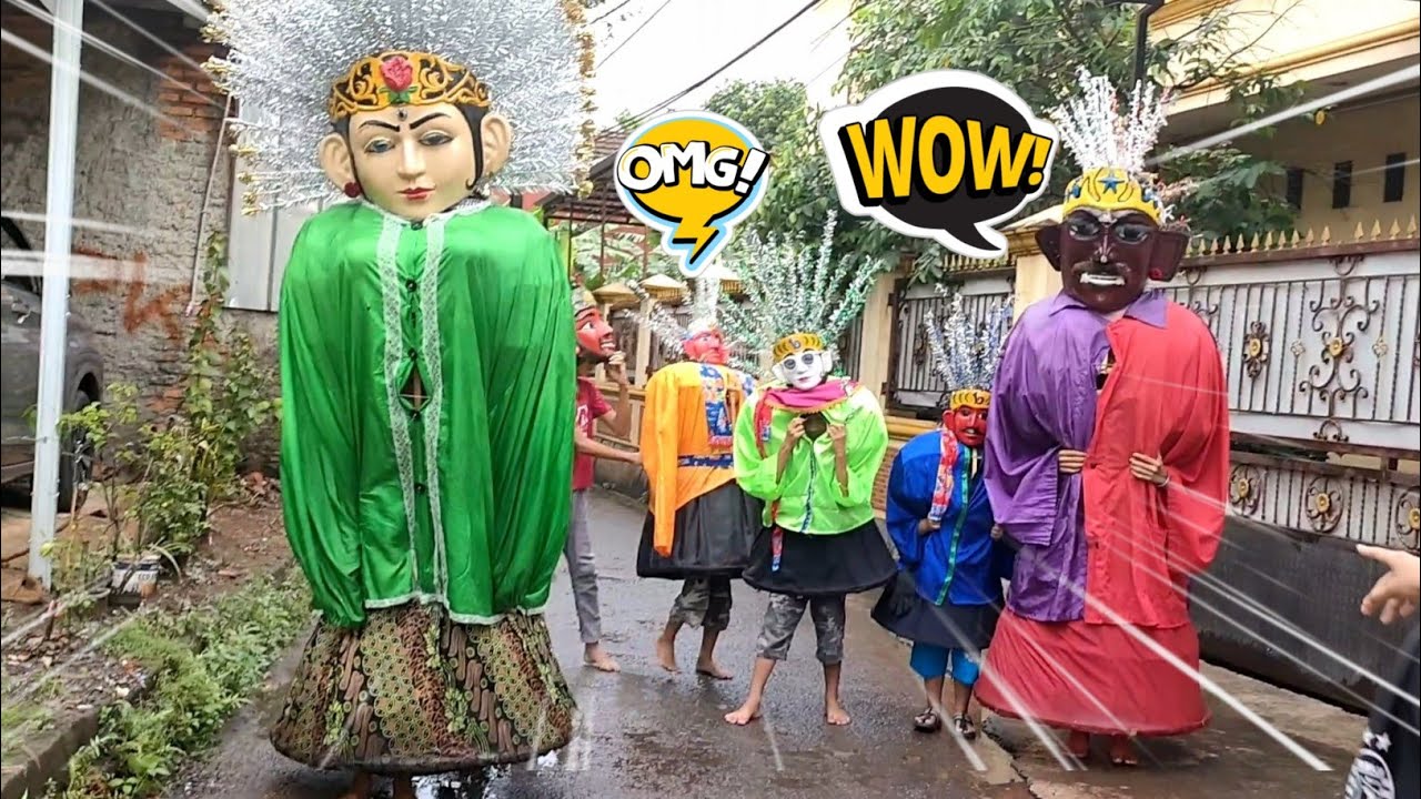 Ondel Ngamuk | Ondel Balapan Lari Bersama Bocil | Top Funny Video Best Comedy