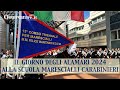 Emozioni nel giorno degli alamari 2024 alla scuola marescialli carabinieri