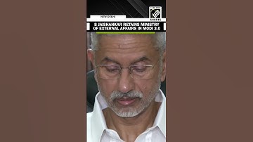 S Jaishankar retains Ministry of External Affairs in Modi 3.0