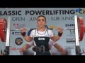 Women Open, 63 & 72 kg - European Classic Powerlifting Championships 2017