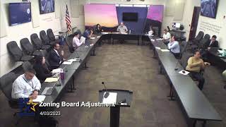 Zoning Board of Adjustments 4/3/2023