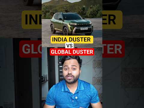 INDIAN DUSTER VS GLOBAL DUSTER 🔥#renaultduster #renault #duster2026 #newduster #renaultduster2026