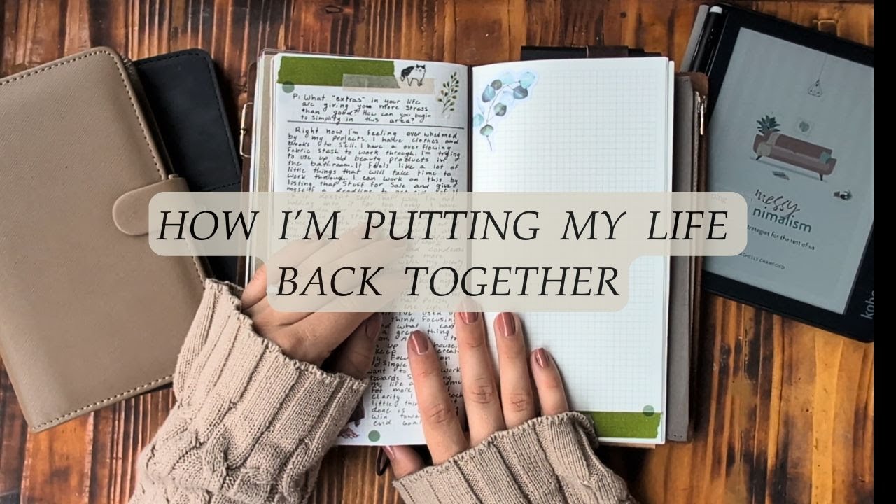 Using My Journal & Planner During Hard Times, Budgeting with Cash Envelopes, A Chatty Video