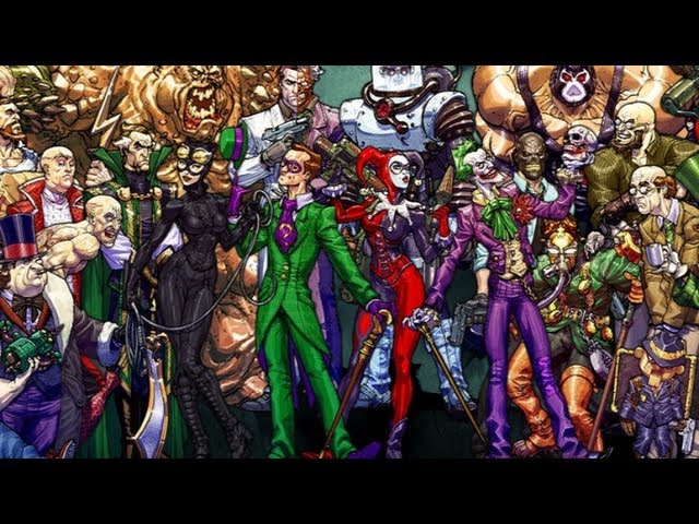 Top 10 Greatest Batman Villains - YouTube