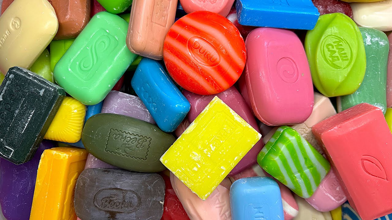 Soap box. Cutting different soap. Asmr soap (no talking)