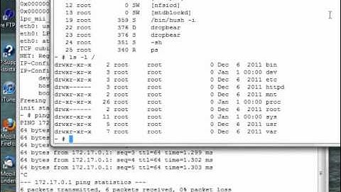 Linux LPC17XX shell, networking, and JFFS2