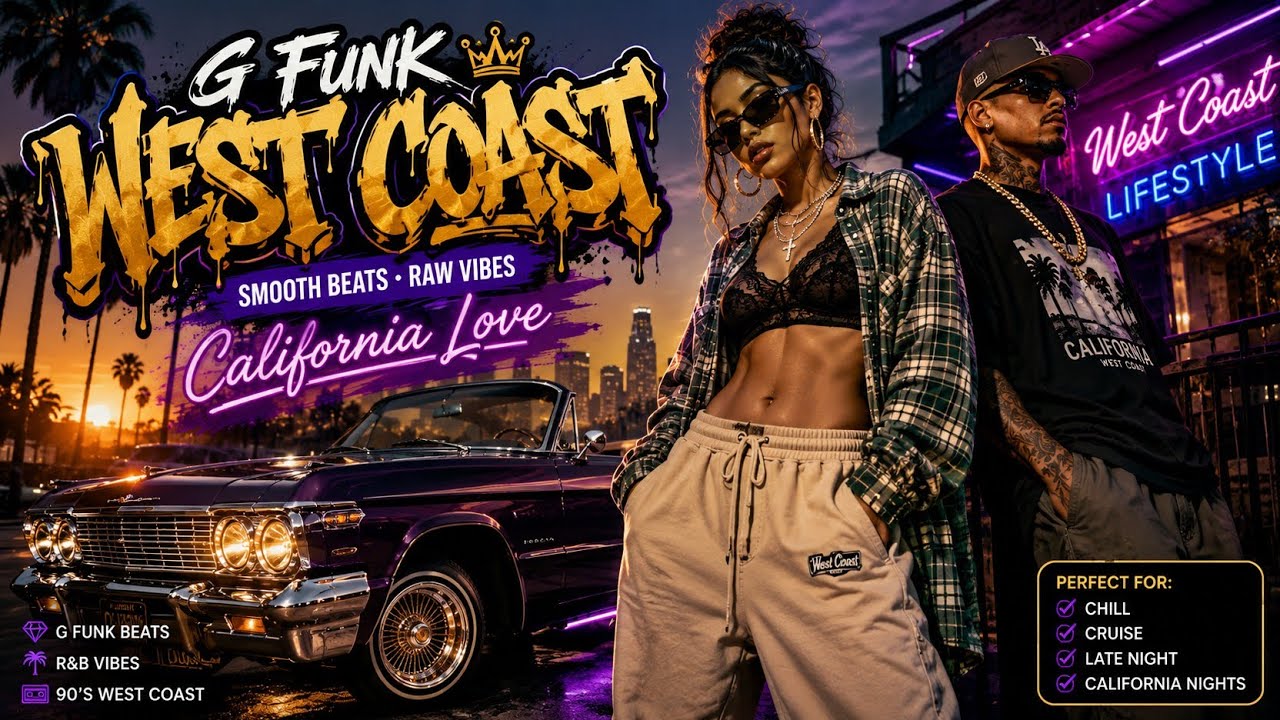 G-Funk That Hits Different 🌴🔥 | West Coast R&B & Hip-Hop Chill