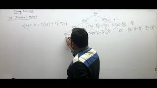 GATE CSE || Solving Recurrence || Recursive Tree Method || Ex-3 || Algorithms || Ankit Bharadwaj