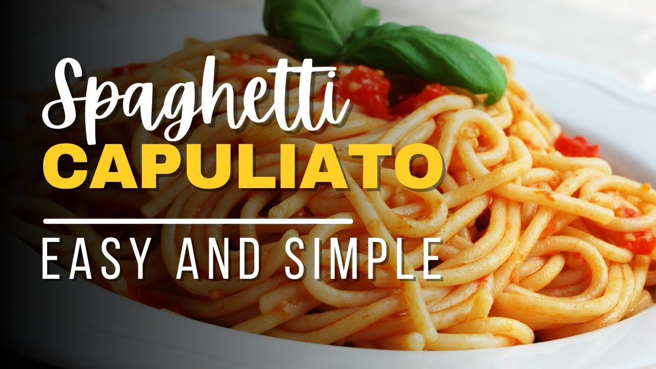 Sicilian Delight: Homemade Spaghetti Capuliato Revealed - YouTube