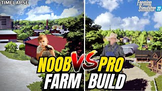 FS22 From Noob to Pro Epic Farm Build | Timelapse