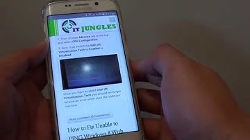Samsung Galaxy S6 Edge: How to Copy and Paste Image From a Webpage to Other Apps