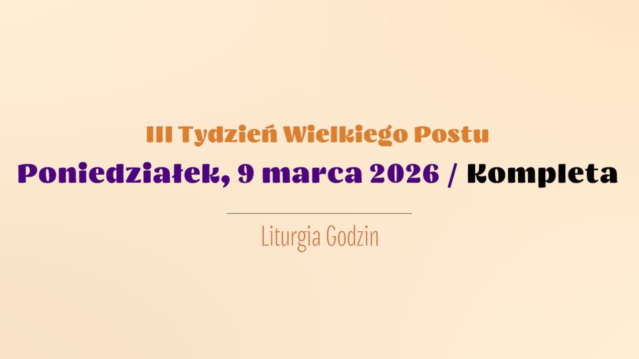 #Kompleta | 9 marca 2026