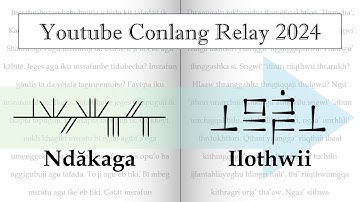 YouTube Conlang Relay 2024 - Leg 2 - Ilothwii