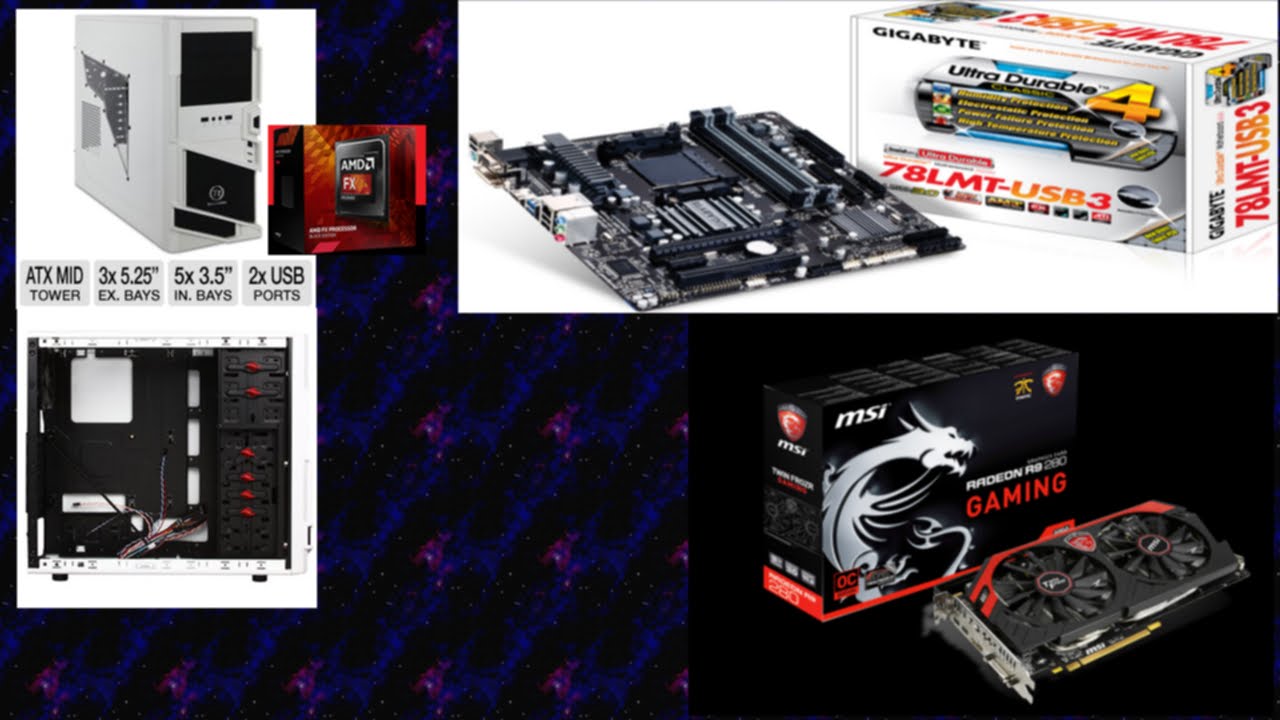 BEST 500 Dollar AMD Gaming PC Build! YouTube