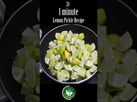 Lemon Pickle Recipe