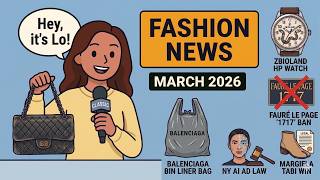 $18.5K Louis Vuitton Dog Bags, AI Laws & Runway Exclusivity | Fashion News March 2026 @loyayyay