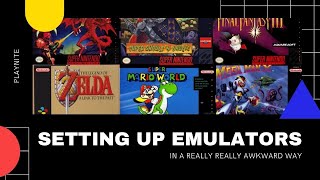 Various emulators set up through Playnite