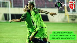 Desportiva Aracaju 2X0 Lagarto - Copa Governo do Estado de Sergipe 2026 | 4° Rodada.