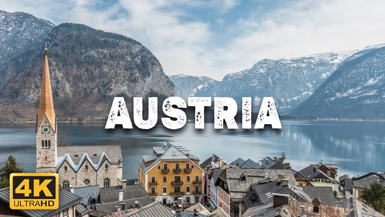 Relaxing Timelapse and Aerial View, Incredible AUSTRIA Landscapes , Austria of Relaxation, 4K