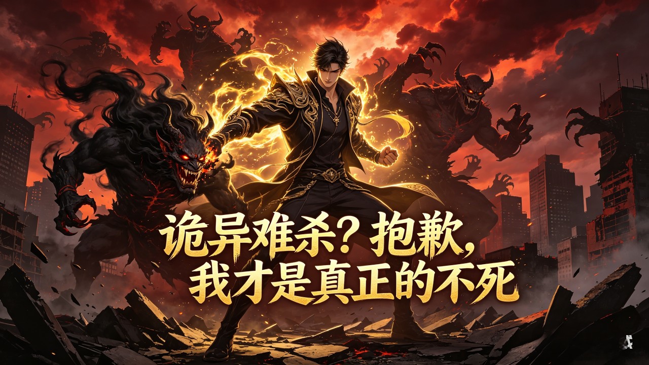 少年觉醒不死体，吞噬诡异镇压黑暗