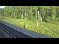 Вид из окна поезда - от Александрова до Ростова-Ярославского