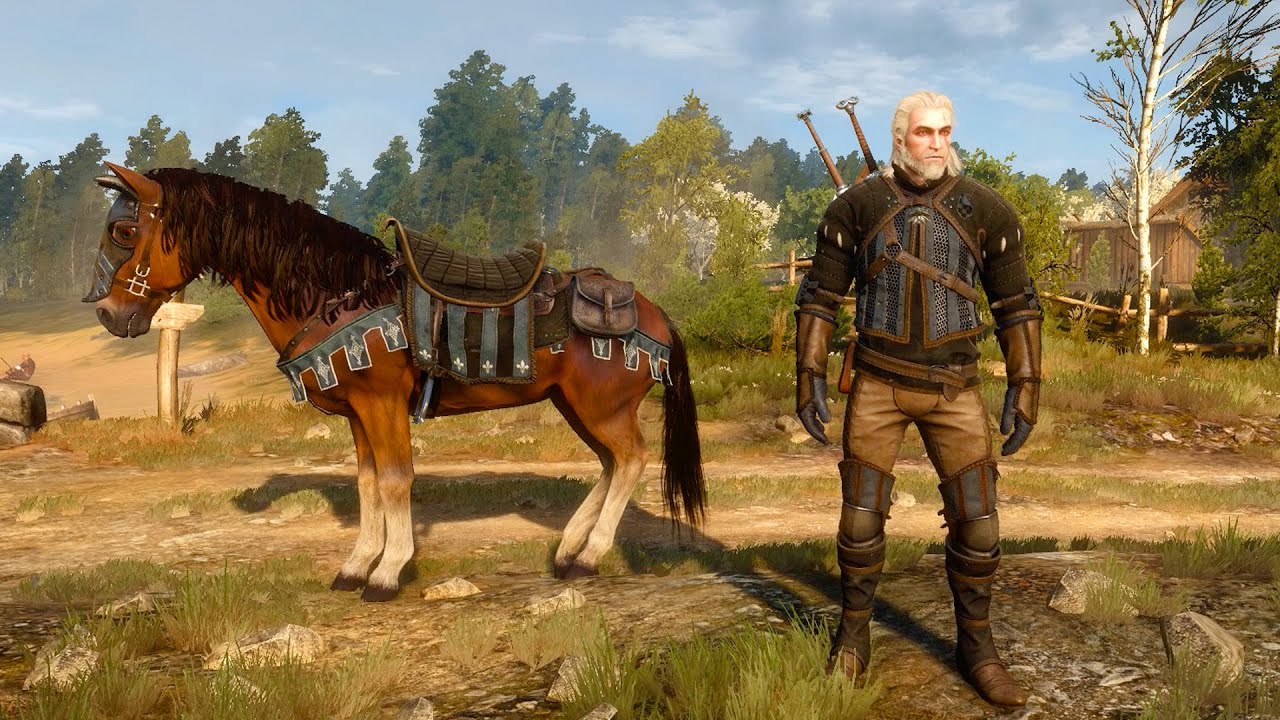 The witcher 3 geralt horse фото 44